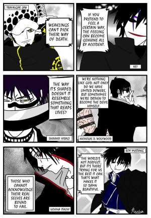 Awesome Quotes From Awesome Anime by kinsha-san