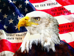 American Flag Quotes by AleidraHawk