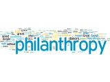 ... philanthropy. You can click on the link above to see a Wordle made