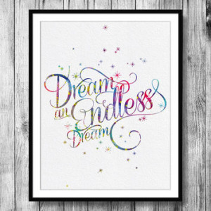 Instant Download Endless Dream Quote Sleeping Beauty Princess Aurora ...