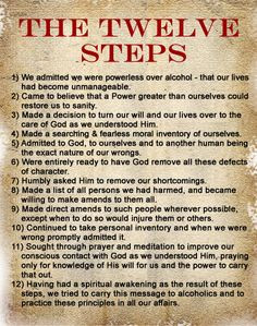 twelve steps of narcotics anonymous More