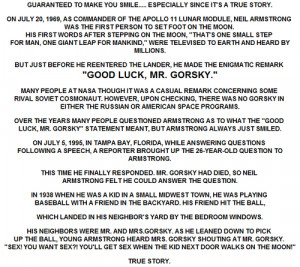 Good Luck, Mr. Gorsky! – Funny Quote