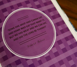 Marvellous Meals with Mince is peppered with nice quotes