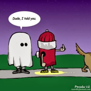 Halloween Costume Fire Hydrant Fail