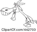 Cartoon Of Laughing Grapes Royalty Free Vector Clipart By Iimages ...