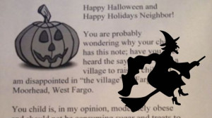 ... : Witchy Neighbor To Pass Out Shame Letter To Parents of Obese Kids