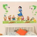 ... White Girl Wall Stickers art Mural Children Wallpaper Nursery Kids
