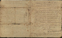 Letter from Israel Putnam to Israel Shreve, 1777