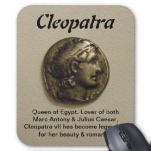 Cleopatra Queen of Egypt Mousepad