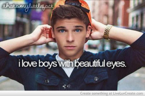 boys, cute, love, pretty, quote, quotes, thats my little fact