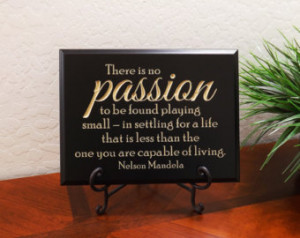Decorative Carved Wood Sign with a famous quote by Nelson Mandela ...