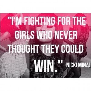 This make me like Nicki Minaj a lot more