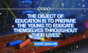 educational quotes thoughts robert m hutchins prepare young object