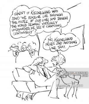 Kierkegaard cartoons, Kierkegaard cartoon, funny, Kierkegaard picture ...