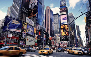 Times Square in New York, where the New York Times hailed the Hay ...