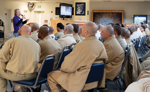 ... at Stafford Creek Correctional Center in Aberdeen. (Photo by Jo Arlow