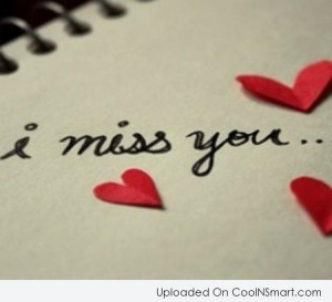 Missing You Quotes and Sayings