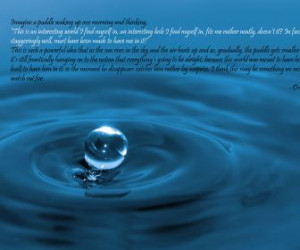 water quotes douglas adams HD Wallpaper of General