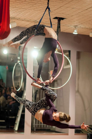 ... , Aerial Lyra, Double Hoop Moving, Dance Fitness, Aerial Hoop Double