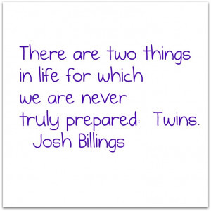 Quote about twins to use in gallery wall