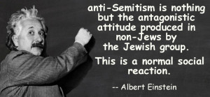 Anti Semitism has Respectable Pedigree