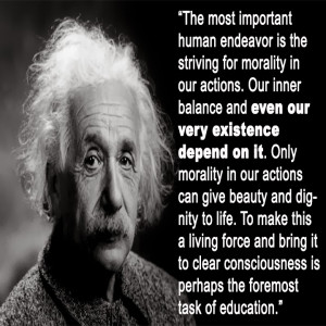 Einstein - Morality