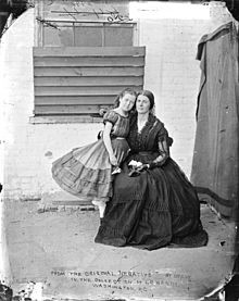 Rose O'Neal Greenhow with her youngest daughter and namesake, 