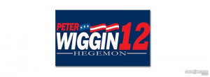Peter Wiggin 2012 Facebook Cover