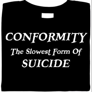 Anticonformity, Non Conformist, Conform, Conformist