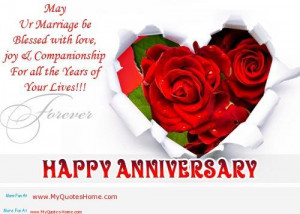 Happy Anniversary - Marriage Quote.