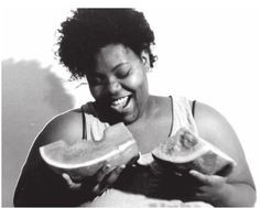 The image shown is a stereotype of black people loving watermelon. In ...