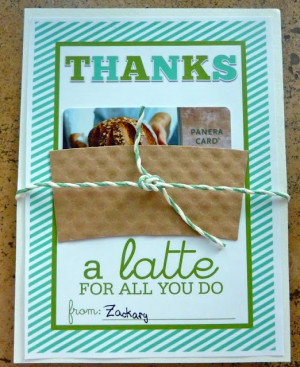 Love this idea! Super cute pkg for thank you coffee cards :)