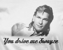 ... me swayze womens tee shirt dirty dancing roadhouse ghost gift graphic