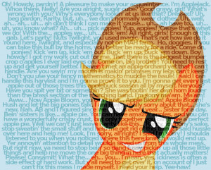 Applejack quotes by Rinsowaty