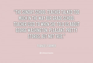 Sunday School Teacher Quotes