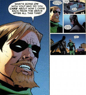 Green Arrow in Frank Miller's Batman: The Dark Knight Returns