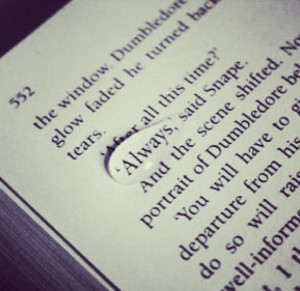Severus Snape - I cannot get enough of this. So heartbreaking. Omg.