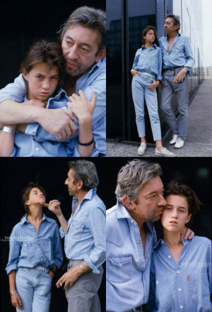Serge Gainsbourg et Charlotte