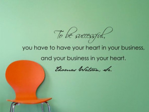 Thomas Watson Sr. Motivational Business Quote Wall by MyVinylStory, $ ...