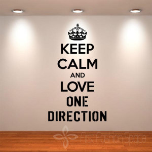 Keep-Calm-And-Love-One-Direction-Wall-Quotes-Wall-DIY-Vinyl-Art ...