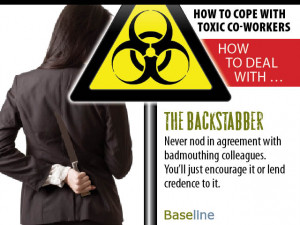 Backstabber At Work With the backstabber