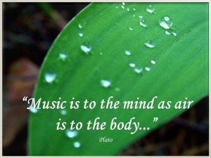 Plato, quotes, sayings, music, mind, body