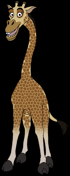 Coloring Picture Melman The Giraffe