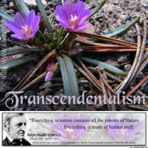 Transcendentalism - Emerson