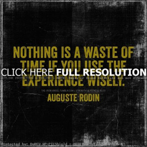 motivational, quotes, cool, sayings, auguste rodin, time