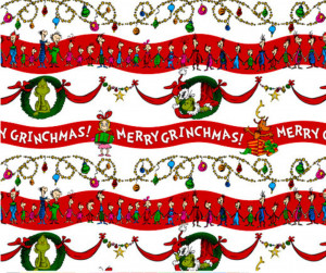 ... , How The Grinch Stole Christmas, Character Stripe, Holiday Fabric