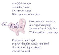 Angels Among Us Poem | Inspirational Angels