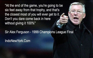 the 1999 champions league final.: Coach Quotes, League Final, Football ...