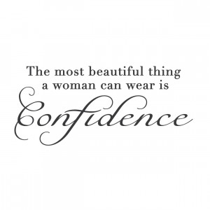 Quotes About Being Confident Wall quotes wall decals