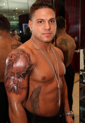 Tattoos on Jersey Shore S Surprisingly Meaningful Ink Celebrity Tattoo ...